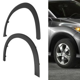 1 Pair Front Fender Flares for 2016-2022 Honda HR-V | Fit Wheel Arch Moldings Trim with Anti-Scratch Finish, Direct Replacement OEM 74107T7WA01, 74157T7WA01