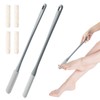 Shower Foot Scrubber Brush,Foot Scrubber in Shower,15" Toe Cleaning Brush