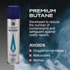 Colibri Premium Butane Fuel Refill for Lighters, Butane Torch Replacement