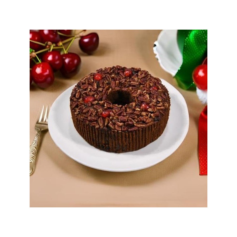 Bourbon Fruitcake - Size: 16 Ounce Box