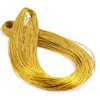 328 Feet Gift Tags String Hang Tags Rope (Gold)