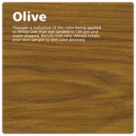 Rubio Monocoat Oil Plus Part A, 20 Milliliters, Olive, Interior Wood Stain and Finish, Food Safe, Easy One-Coat, Linseed Oil, Plant Based, VOC/Solvent Free, Furniture & Flooring Hardwax Oil