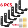 lcusepu 6 Pack Jack Stands Wall Mount Organizer, Car Jack