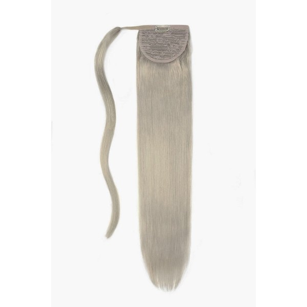 Cliphair UK Silver Sand (#SS) Straight Up Wrap Around Ponytail Extension, Mini (14")