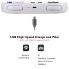 2PCS SNES Controller Gamepad + 2.4GHz USB Receiver Compatible with