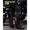 IRON JIA'S Motorcycle Knee Pads Men Winter Removable CE2 Protective