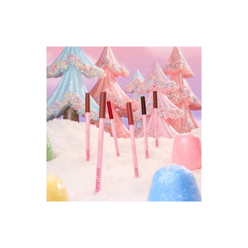 Beauty Creations - Kit de Delineadores de Labios, Candy Land