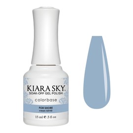 KIARA SKY Gel Polish | Soak-Off All In One 0.5 fl oz | G5102 For Shore (Soft Periwinkle Shade)