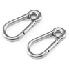 J Clarke Marine Pack of 2 - Carabiner snap hook