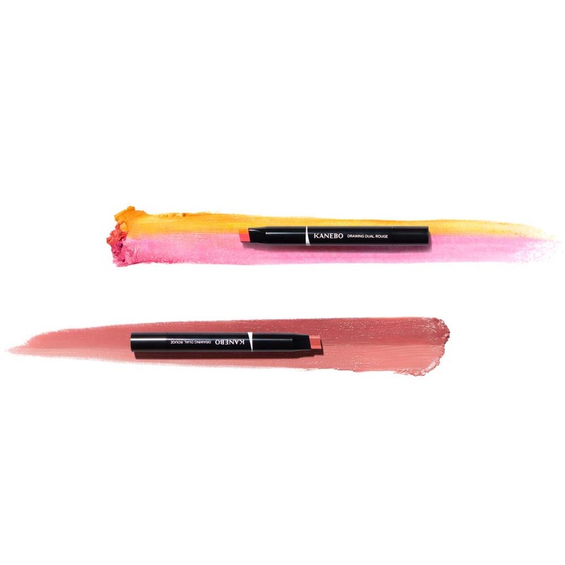 Kanebo Drawing Dual Rouge 51 Lipstick, Neon Flamingo