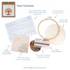 Trimits Embroidery Hoop Kits - 15cm 6” Beginner Starter Set,