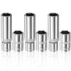 Bettinay 6 PCS 10mm Socket, 1/4-Inch Drive Deep and Shallow