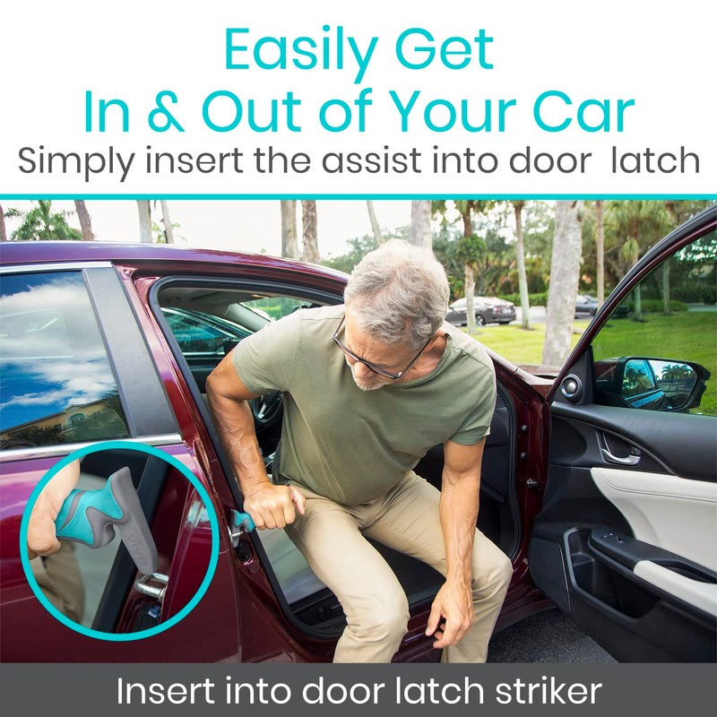 Vive Car Handle Assist for Elderly - Scratch Proof Latch