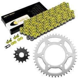 Kawasaki Drive Chain & Sprockets Kit for Kawasaki EX250F Ninja 250R 1988-2007