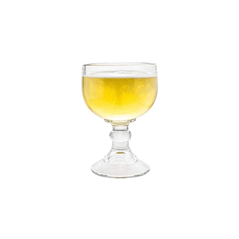 Schooner Beer Glass - 21 Oz Extra Large Goblet Crystal