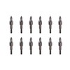 12 x 100 g Black Screw in Practice Broad Tip
