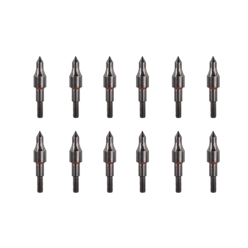 12 x 100 g Black Screw in Practice Broad Tip