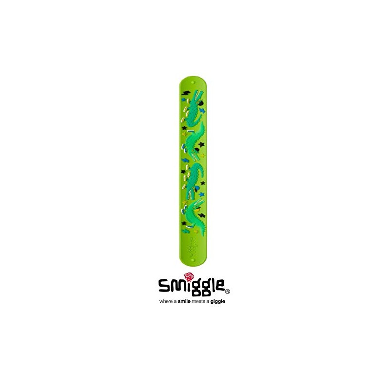 Smiggle Hooray Scented Slapband (Green - Crocodile)