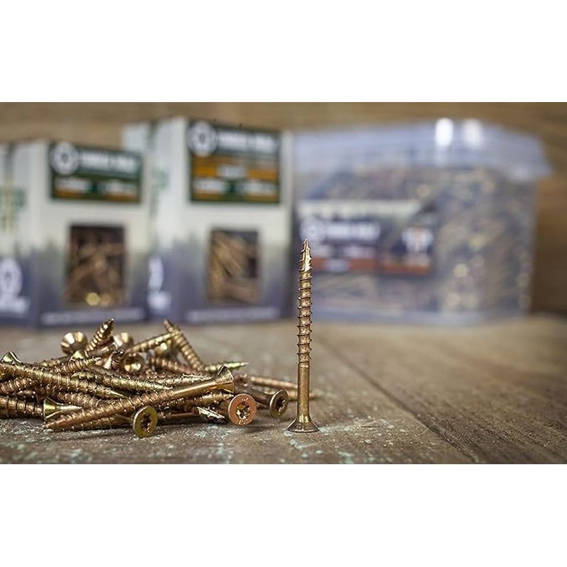 Timber Wolf TW40070 Woodscrews - 4.0 x 70mm - Box