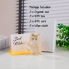 Ornalrist Crystal Gold Owl Collectible Figurines, Birthday Christmas Cute Owl