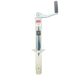 Southwest Wheel 2,000 lbs top Wind RAM Zinc A-Frame Trailer Jack