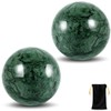 2Pcs Baoding Balls, Boading Balls for Hand Therapy, Green, 2