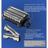 Replacement Blades and Foil for ARC5,Replacement Blades Fit for ES9032/ES-LV65/ES-LV95,ES-LV9N,