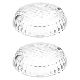 2-Piece Motorcycle Indicator Lens Cover Compatible with Yamaha V-Star Compatible with Kawasaki Vulcan 1500