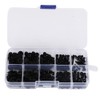 270 Pieces Nylon Screw Nut Set, M2/M2.5/M3/M4/M5 Nylon Hex Nut