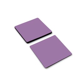 MagFlex® Flexible Gloss Purple Dry-Wipe Magnetic Sheet for Creating Scrumboards, Removable and Changeable Labels - 75mm x 75mm - Pack of 5