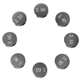 AHL 7.48mm O.D. Adjustable Valve Shim Kit for Honda CRF250R CRF250 R 2004-2017 (47pcs)