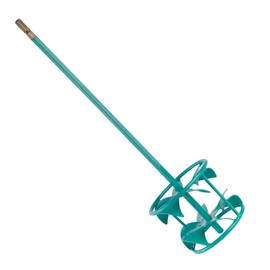 COLLOMIX Leveling Compound Mixing Paddle - DLX Series 4.7" Mixer Drill Bit with Liquid Materials and Thin Bed Mortar & HEXAFIX Connection - DLX120HF