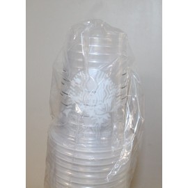 Starbucks 12oz (tall) Cold Drink Cups, 40ct Clear Disposable Plastic Store Cups