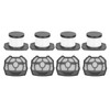 4PCS Vacuum Cleaner Filter Replacement Easy to Disassemble Vacuum Filter