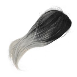 Vaguelly Medium Straight Wig Natural Hairpiece Wig Fringe Comfortable and Breathable