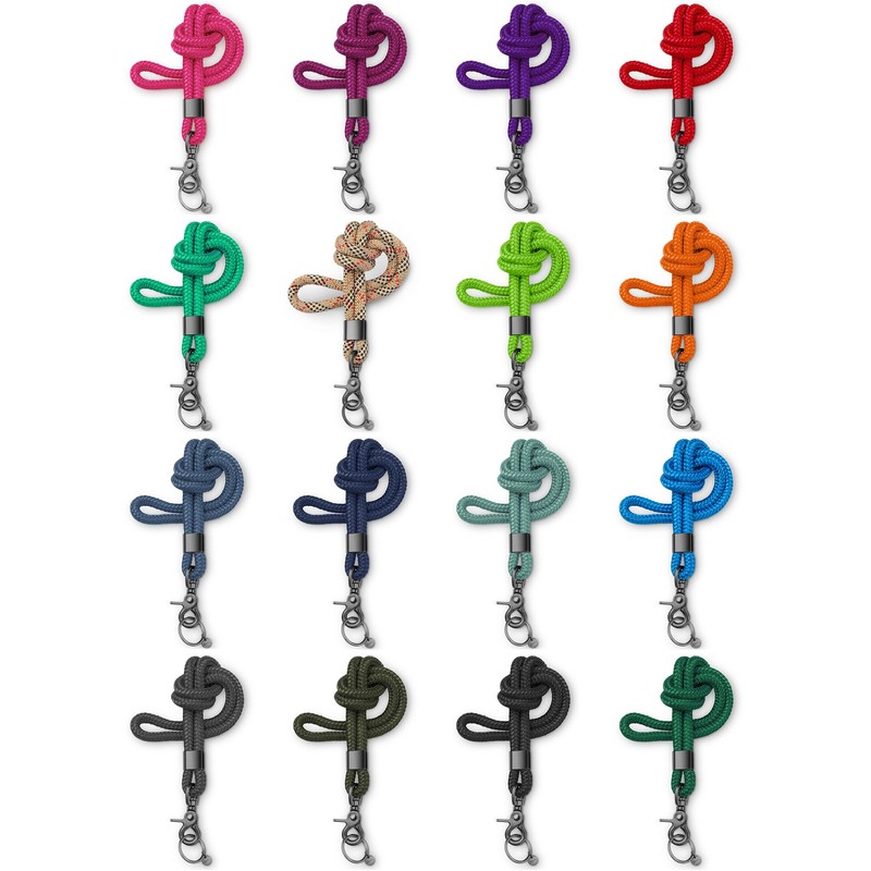 Dinalu, Key Chain, Key Chain with Carabiner with Black Metal,
