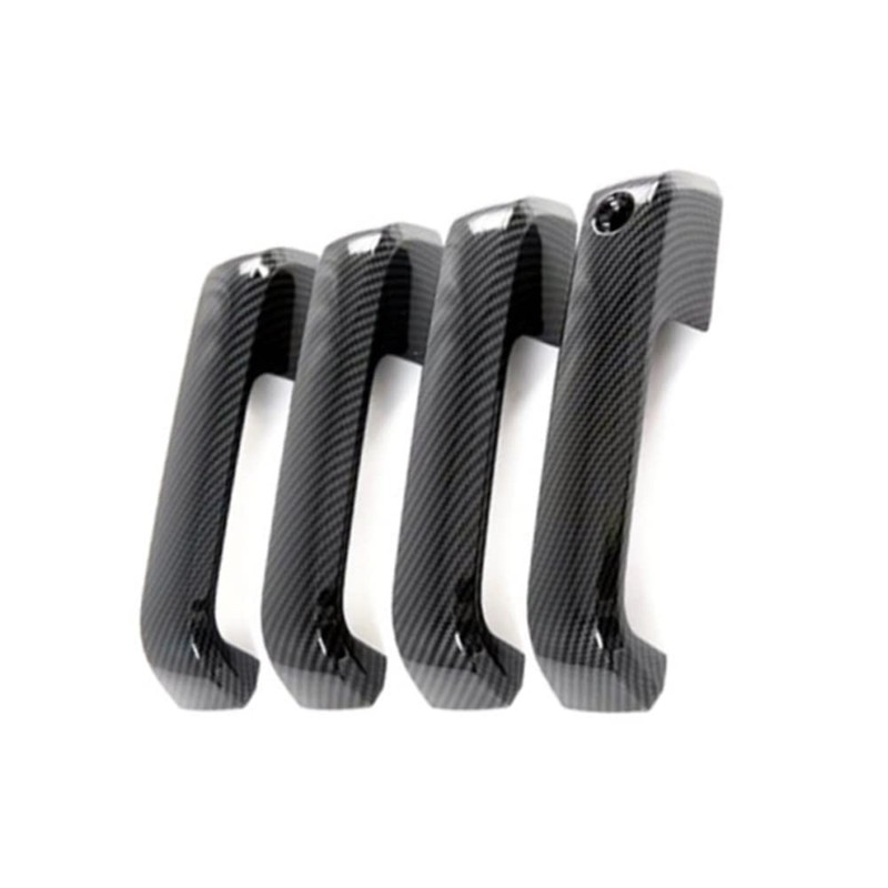 Outer Door Handles Covers Decoration Trim Kits for 17-20 Compatible