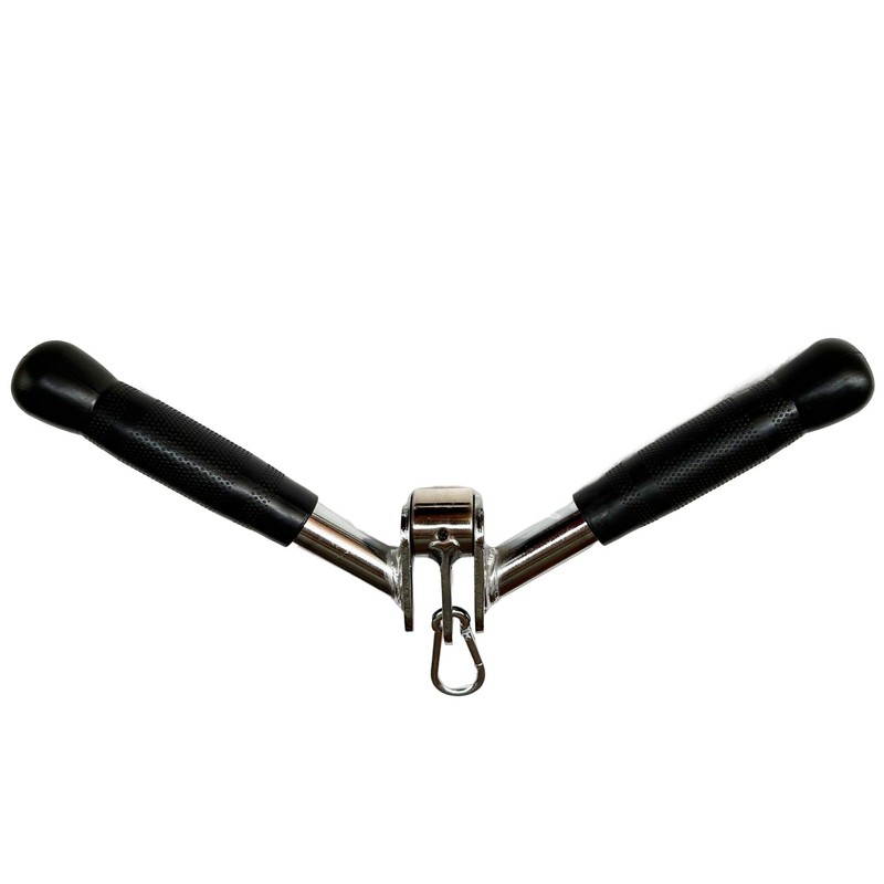 Tricep LAT Bar Press Down, Multi Gym Cable Machine Attachment,