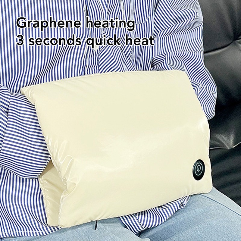 Graphene Heated Handwarmers Bag USB Charging 3 Levels Temperature Washable