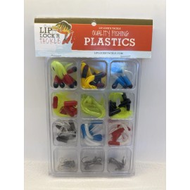 Lip Lock’R soft plastic fishing lures Tube Jig Assortment With Tube Jigs