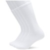JACK & JONES Men's Socks, White/pack: white, white, white