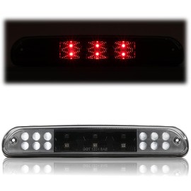 G-PLUS LED Third Brake Light High Mount Stop Light,Fit For Ford F250 F350 F450 F550 SuperDuty 99-15(NOT Fit Harley-Davidson Edition),Rear High Mount Cargo Tail Roof Light Lamp,Clear Lens Black Housing