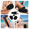 4 Pcs Self Tanner Mitt Velvet Soft Reversible Exfoliating SPA