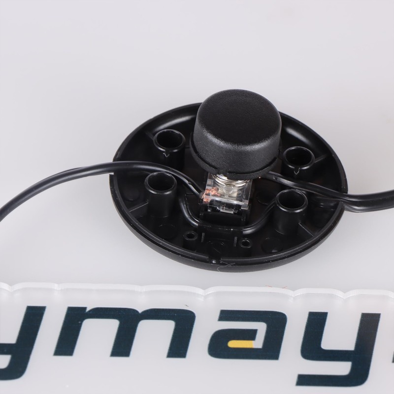 Foot Pedal Switch for Lamp Switch Replacement, 3Pcs Black Cordless