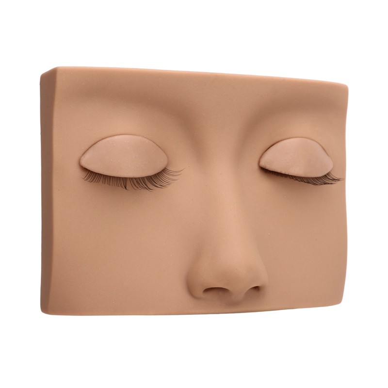 Lash Mannequin Head Removable Silicone Replacement Eyelash Mannequin Head for