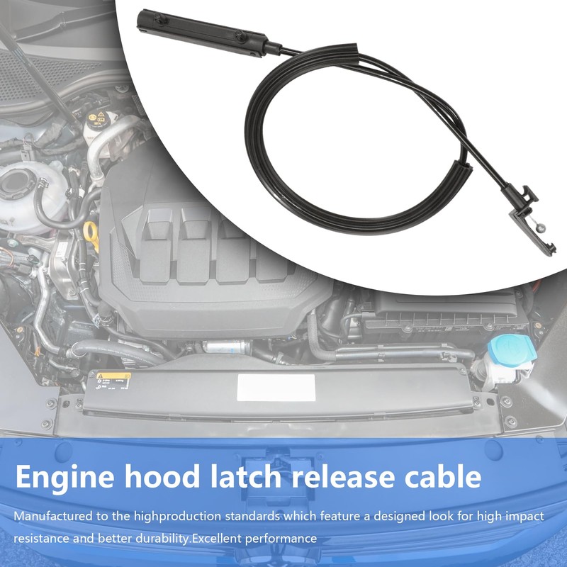 Anlseiod 5G1823531C Bonnet Cable for VW Golf 7 2012-2020 Passat