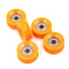 Preamer 5pcs 6x30x13mm U Groove Nylon Guide Roller Bearing Roller