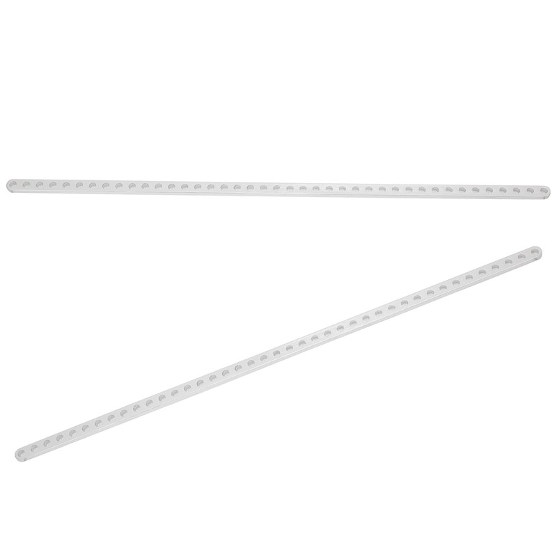 2Pcs 41 Holes Aluminum Flat Beam for Robots Replacement Parts