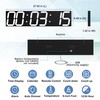 CHKOSDA Digital Wall Clock, Oversize Led Digital Clock with Auto