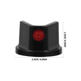 TEHAUX Spray Paint Caps, Spray Can Nozzle, 20pcs Aerosol Can Accessories Tips Nozzles for Painting Spray Can Cap Adapter Spray Paint Nibs Spraying Cans Tips Spray Paint Caps